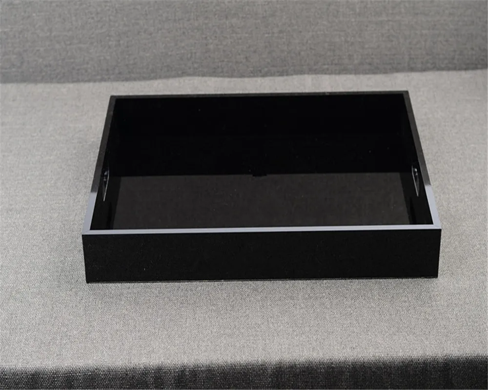 tray (380x290x55mm) Мини зеркало квадратной формы для девочек, мини двухстороннее портативное зеркало, карманное косметическое компактное зеркало, Прямая поставка - Цвет: tray (380x290x55mm)