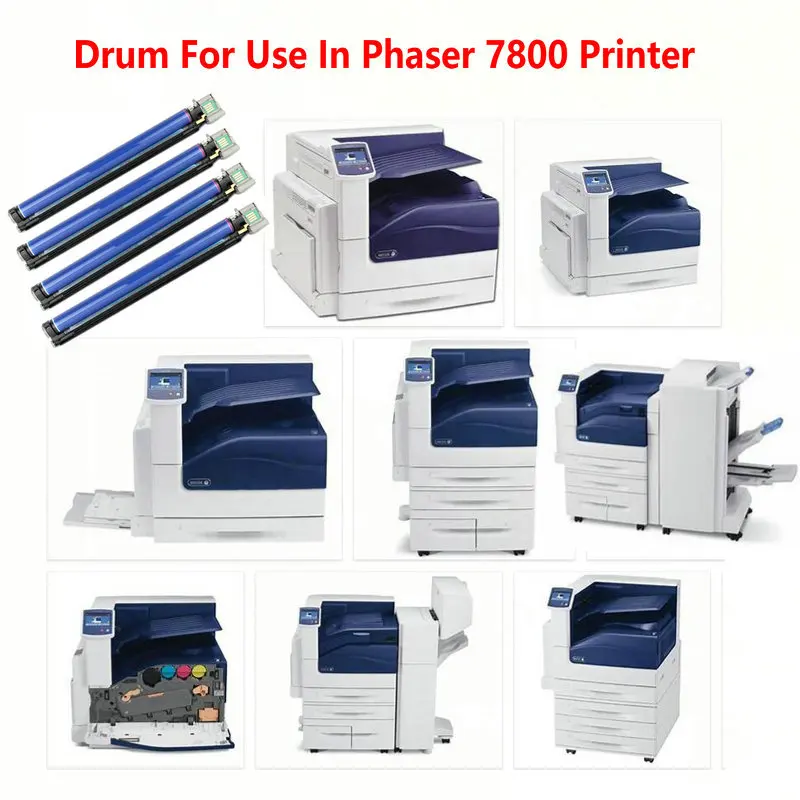 4x Toner für Xerox Phaser 7800-DNM 7800-GX 7800-DN 7800-N 7800-DX