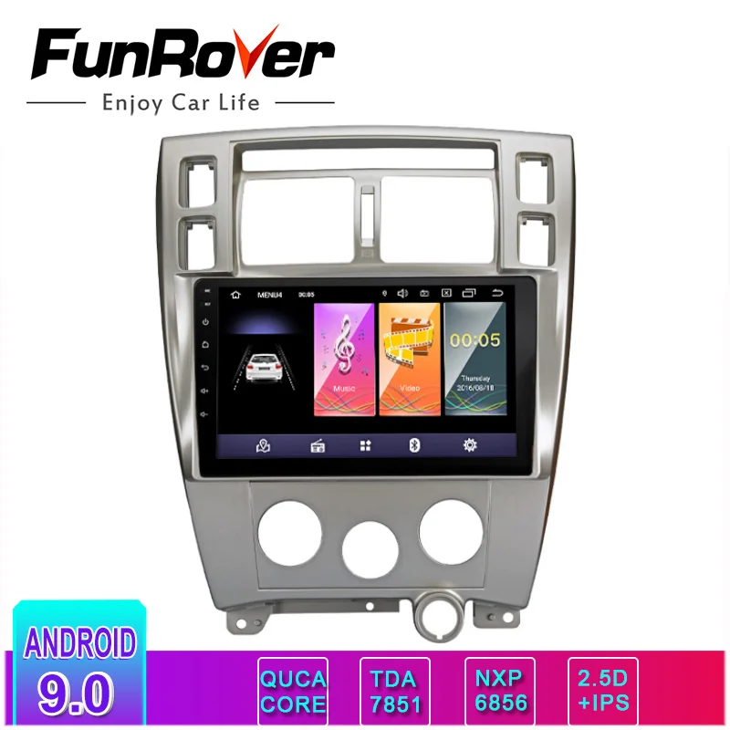 Perfect Funrover IPS+2.5D For Hyundai Tucson 1 2004-2009 Car Radio Multimedia Video Player Navigation GPS Android 9.0 2 din dvd DSP RDS 0 Perfect Funrover IPS+2.5D For Hyundai Tucson 1 2004-2009 Car Radio Multimedia Video Player Navigation GPS Android 9.0 2 din dvd DSP RDS 0