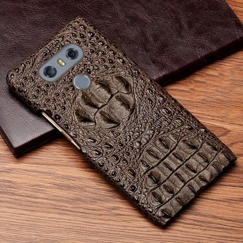 

leather cowhide Phone Case For LG G6 G7 G8s ThinQ G3 G4 G5 V10 V20 V30s for V40 V50 Thinq Q6 Q7 Q8 K50 K4 K8 2017 K10 2018 case