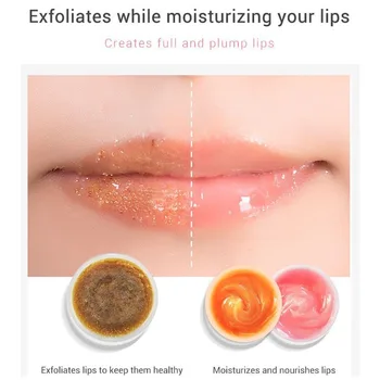

Lip Scrub Lip Mask Sleeping Mask Lip Balm Lips Plumper Exfoliator Moisturizing Nourish Repair Fine Lines lip Oil Care Newest