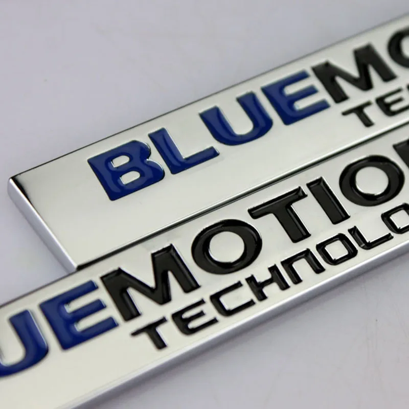 Металлическая Автомобильная наклейка Blue Motion для Volkswagen VW Polo Tiguan Passat B5 B6 B7/Golf 4567 MK4