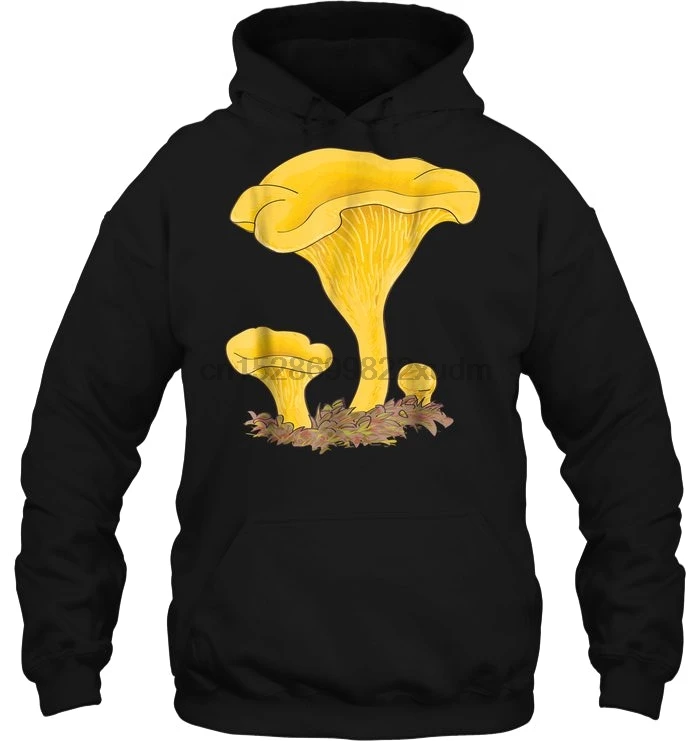 Men Hoodie Chanterelle Mushroom Women Streetwear |