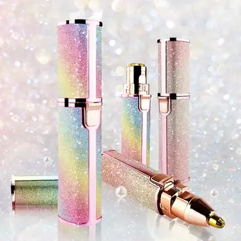 

2 In 1 USB Electric Eyebrow Trimmer Makeup Painless Eye Brow Epilator Mini Shaver Razors Women Portable Facial Body Hair Remover