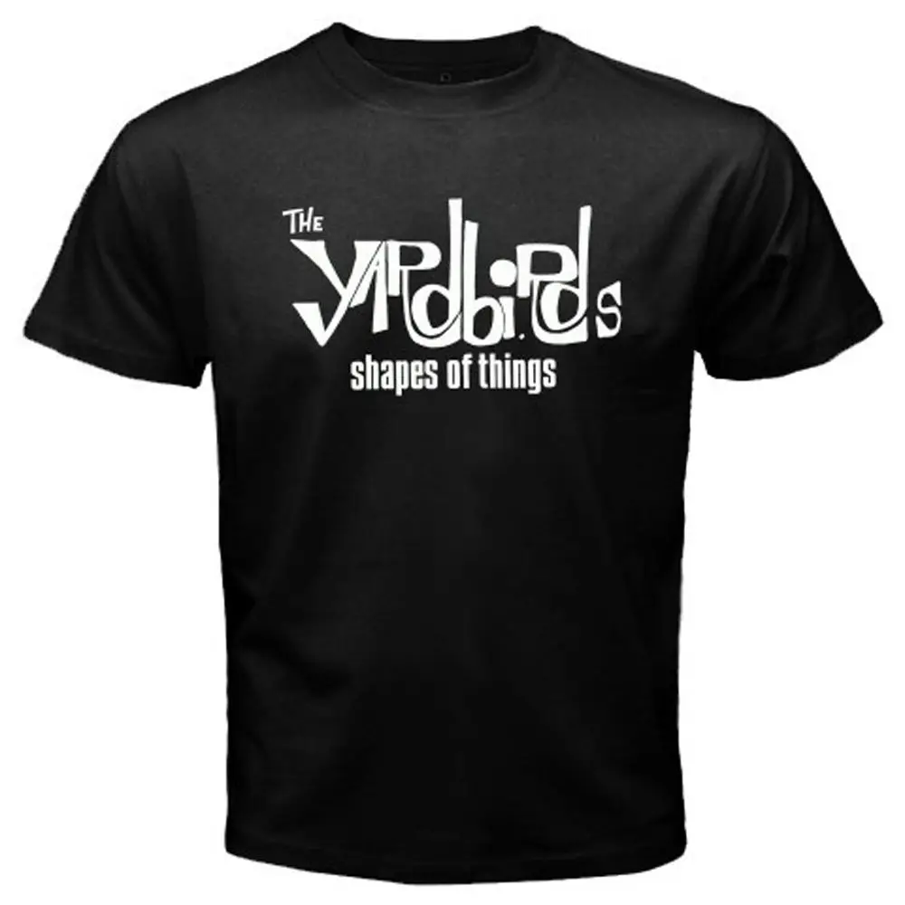 YARDBIRDS форма вещей рок Легенда Мужская черная футболка S M L XL 2XL 3XL летняя модная