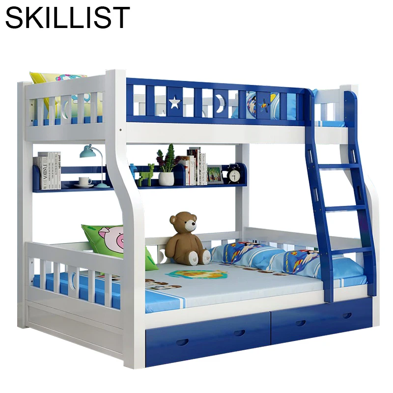 Quarto Deck Home Frame Mobili Per La Casa Letto Ranza Room De Dormitorio Mueble bedroom Furniture Cama Moderna Double Bunk Bed | Мебель