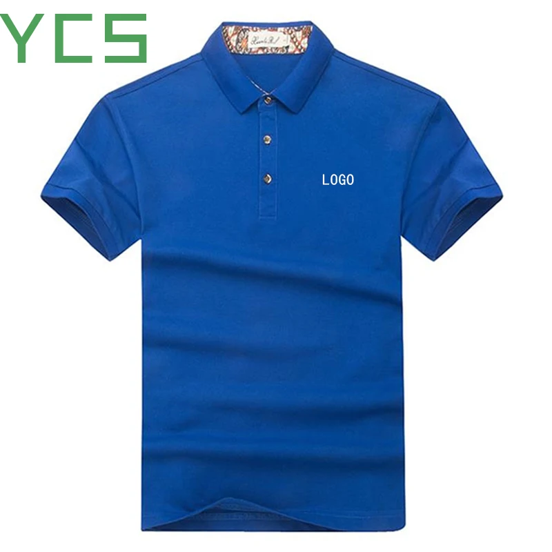 

YCS Store Customerized design embroidery polo shirt Design Your Own Custom Text or Logo On Personalized Polo Shirts work uniform