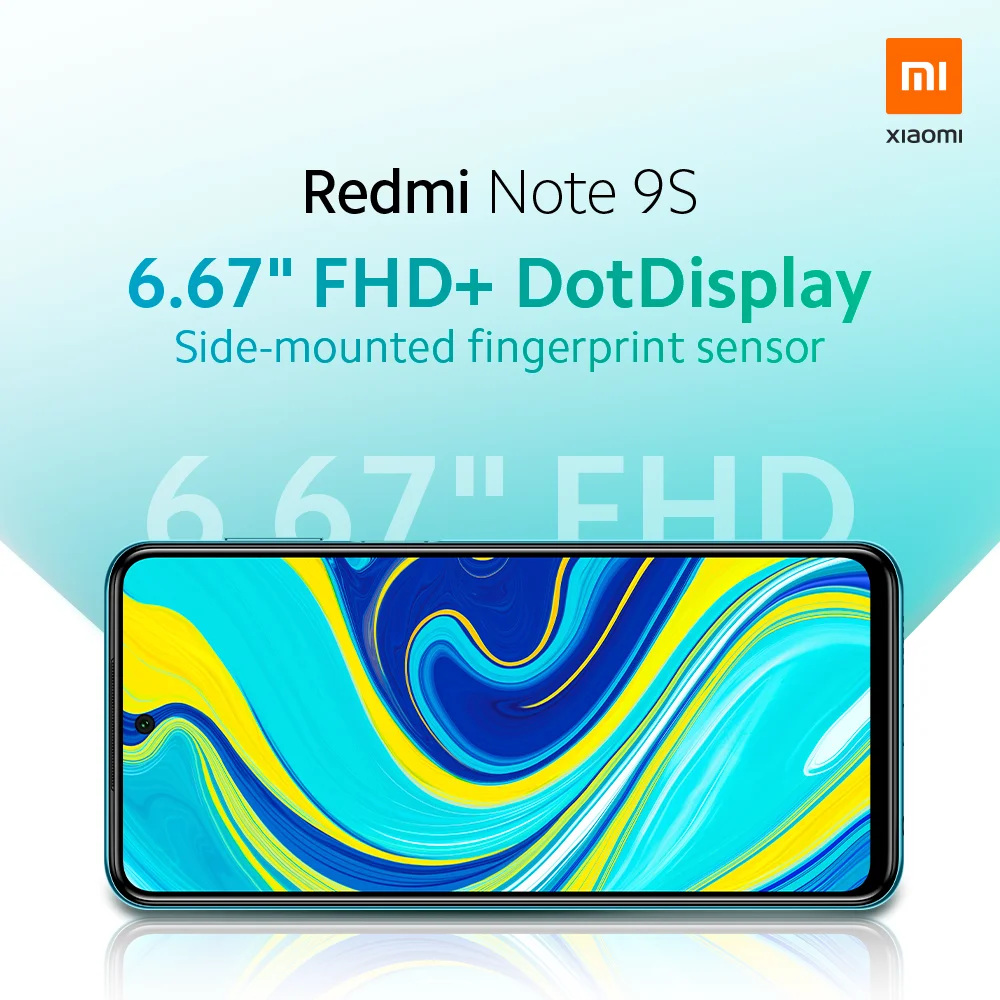 Global Version Xiaomi Redmi Note 9S 9 S 6GB 128GB Smartphone Snapdragon 720G Octa Core 48MP Quad Camera 6.67\ Global Version Xiaomi Redmi Note 9S 9 S 6GB 128GB Smartphone Snapdragon 720G Octa Core 48MP Quad Camera 6.67\