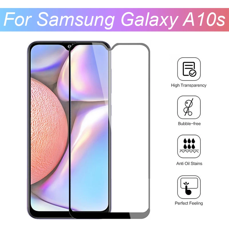 

Full Glue Screen Protector on the for Samsung Galaxy A10s A107F Protective Glass For Samsung A10s Safe glass samsun a10 s film