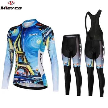 

Mieyco Bicycle Products Bicycles For Women Motocross Bike Clothing Roadbike Maillot Ciclismo Retro Mtb Cycling Bib Pants Jersey