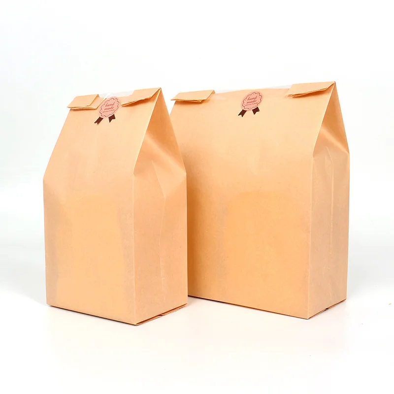 50 Pack Kraft Paper Bread Bags with Clear Window – Oil-Resistant Bakery Packaging Pouch... - SKU KPBB1536 - UGI Packaging