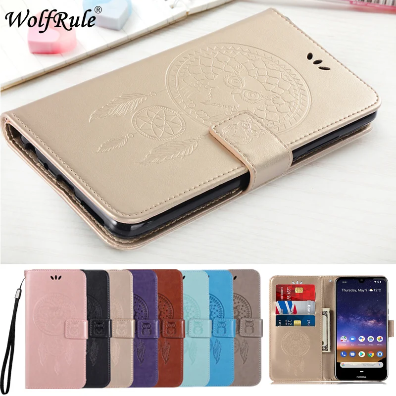 Wolfrule Case For Nokia 2.2 Case Luxury Fashion Wallet Leather Phone Bag Cover For Nokia 2.2 Cover Capa For Nokia 2.2 Phone Case