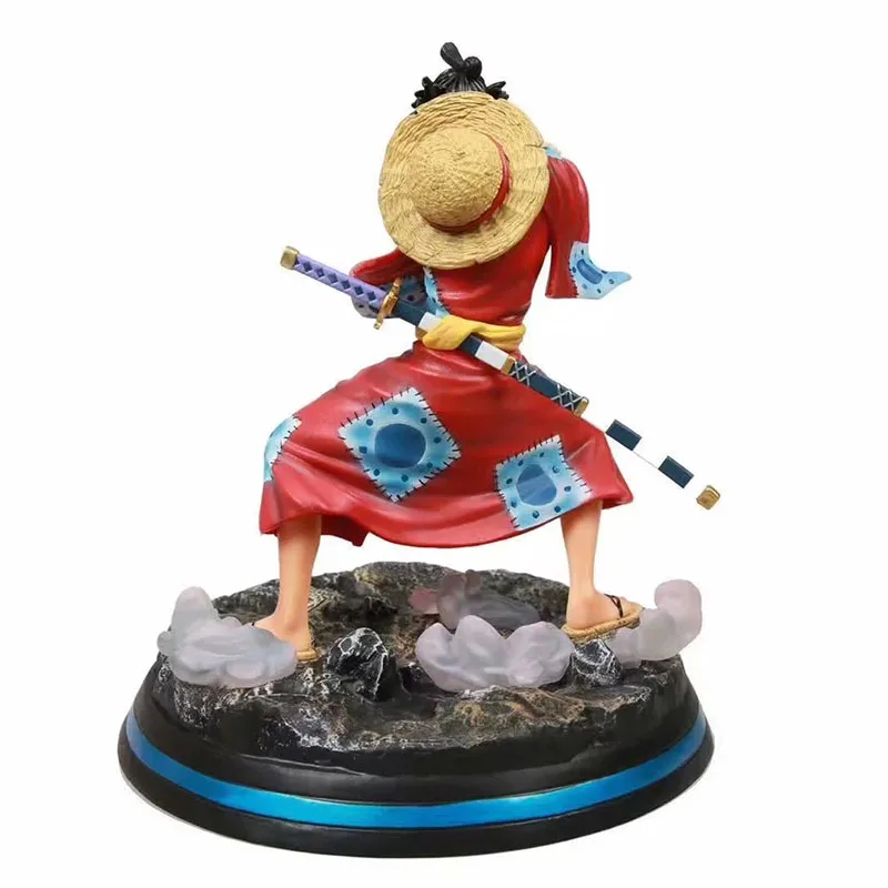 One piece gear четвёртая фигурка Луффи 1/6 масштаб окрашенная фигура кимоно вер. Обезьяна д Луффи ПВХ фигурка игрушки Brinquedos аниме