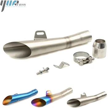 

Universal Motorbike Exhaust pipe Exhaust Muffler Rear Pipe Tailpipe FOR BMW G650GS R1150GS Adventure HP2 Enduro R 1250 R K1200GT