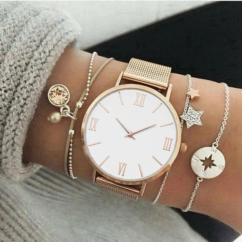Women's Watches Luxury Rose Gold 4