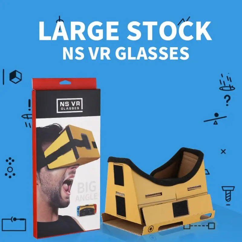 Складной картон The Legend Zeldas willerness Odyssey DIY картонная коробка для пульта переключения NS Labo VR аксессуары
