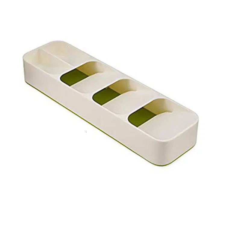 Кухонные инструменты аксессуары для посуды ящик столовые приборы коробка для хранения поднос нож ложка сушилка стойка для раковины чехол Etagere - Цвет: Green