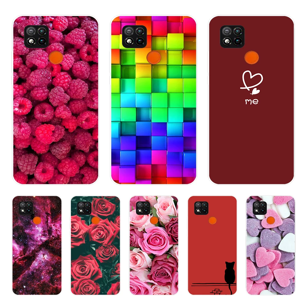 Per Xiaomi Redmi 9C /Redmi 9C Custodia Nfc Soft Touch Tpu Cover Posteriore In Silicone Per Telefono Redmi 9C Custodia 6.53 Pollici Paraurti Funda Drop