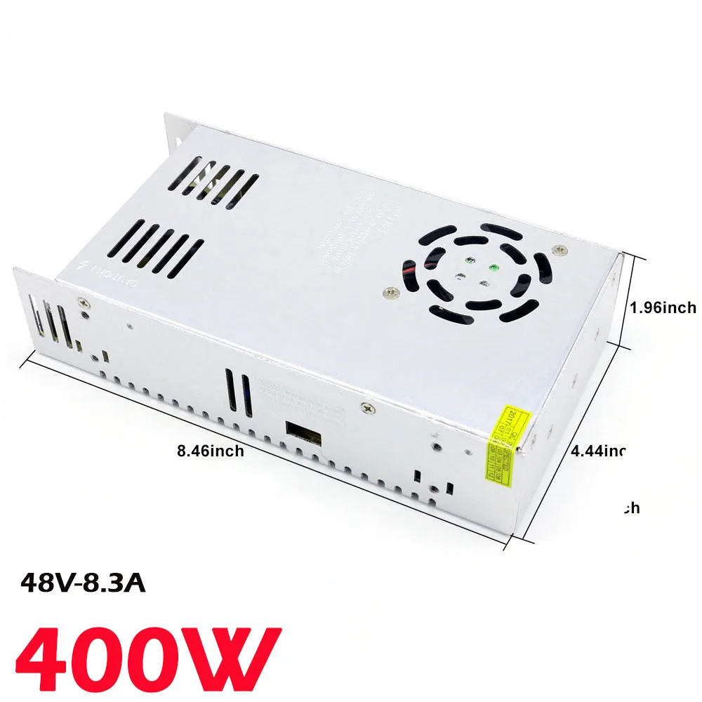 S-400-48 DC 48V 8.3A 400W источник питания Светильник ing трансформатор для светодиодной ленты светильник переключатель драйвер адаптера питания инструменты