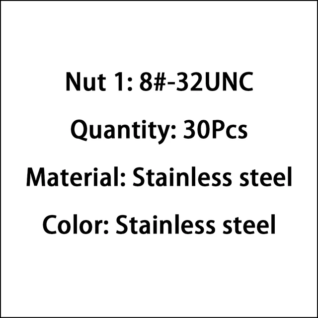 Nut 1 (30Pcs)