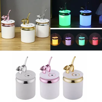 

Creative 180ML LED Color Changing Ultrasonic Air Humidifier Oil Aroma Diffuser Purifier