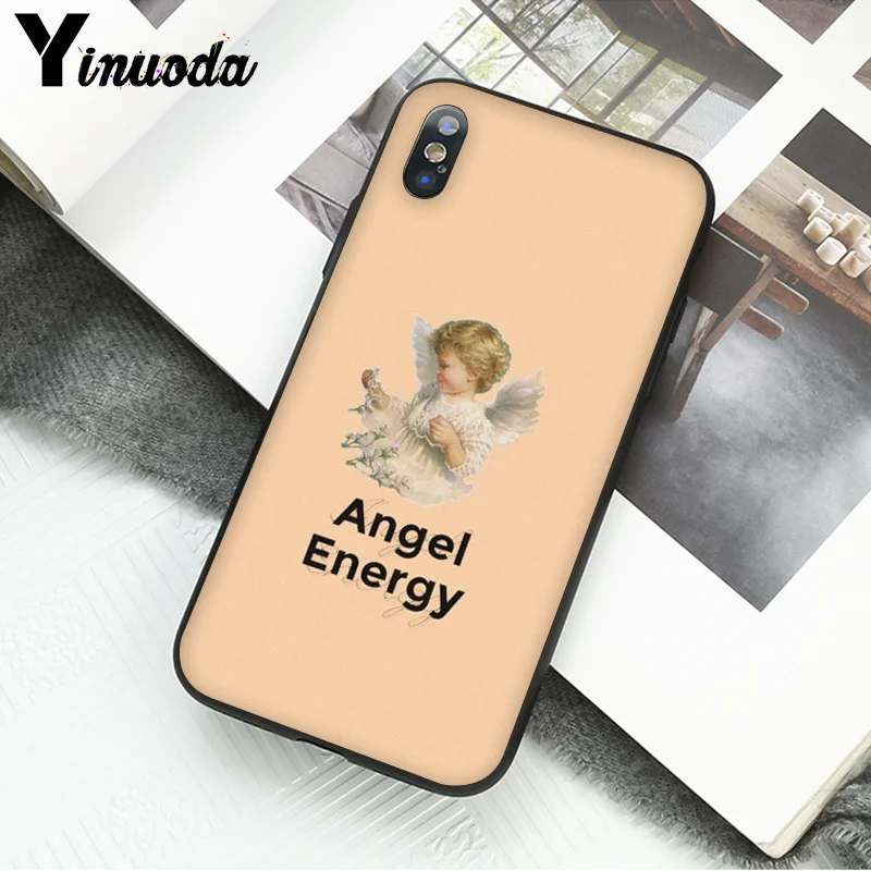 A6 Yinuoda Renaissance angels Cupid эстетика телефон аксессуары чехол для Apple iPhone 8 7 6 6S Plus X XS MAX 5 5S SE XR сотовые телефоны - Цвет: A6