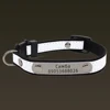 Personalized Cat Lettering Collar Reflective Pet Collars With Engraved Name Phone Number ID Tag For Small Dogs Kitty Neckband 1