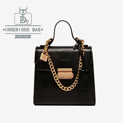 Black Large Купить один отправить один женский набор сумок маленькие сумки с клапаном Дамская дизайнерская роскошная сумка и кошелек из искусственной кожи сумки «кросс-боди» с ручками сверху - Цвет: Black Large