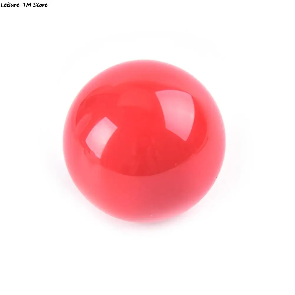 Billiard Ball Billiard Cue Ball Billiard Training Accessory 1Pc 52.5mm pool balls red Billiard Training Ball resin Snooker ball Cue ball for Billiards snooker accessories