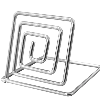 

Wire Place Card Holder Metal Card Holder Stand Wedding Name Place Holder, Food Signs (Place Card Holders 26Pcs)