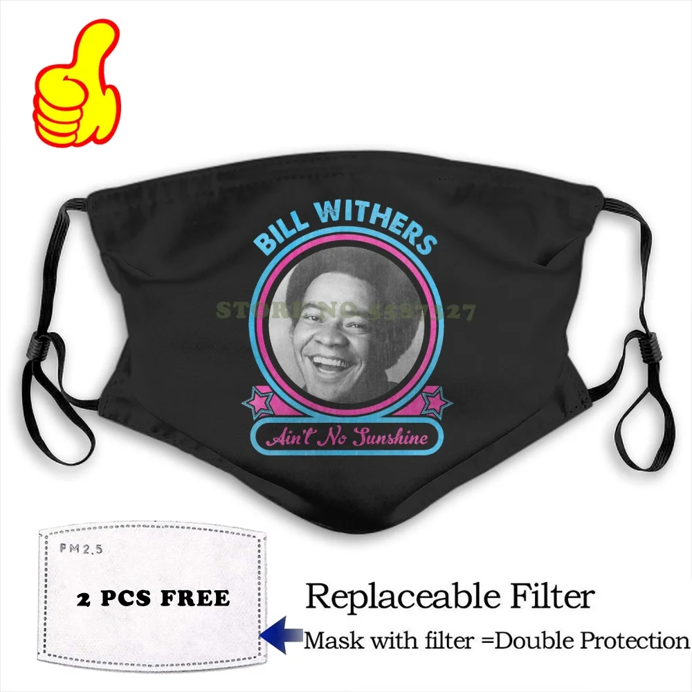 Маска для лица Bill Withers не без солнечного против пыли с фильтром мужчин женщин и