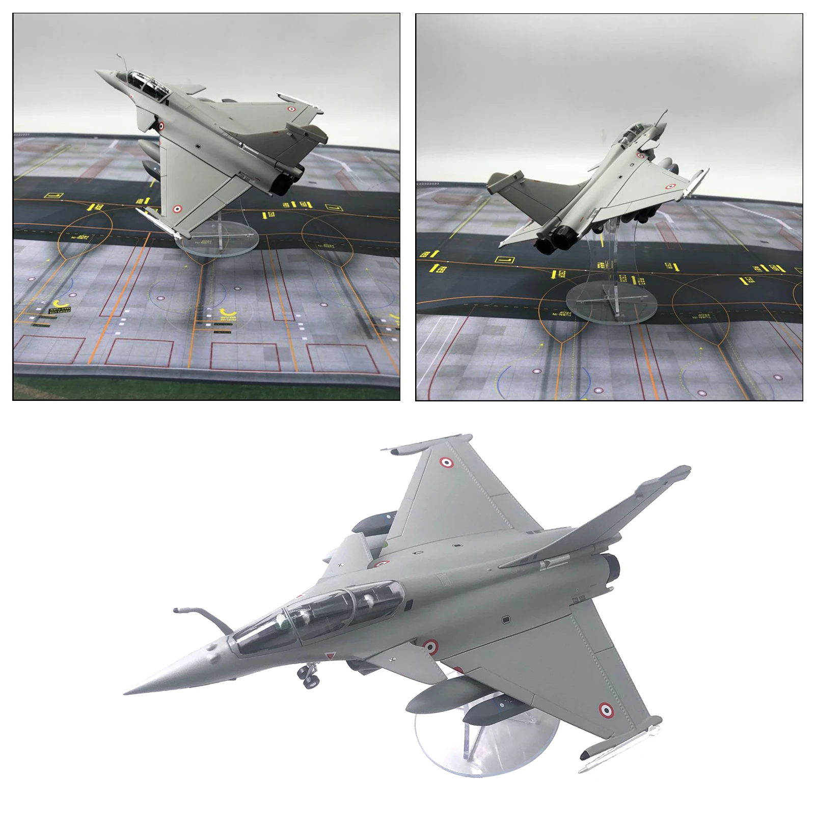 1/72 Dassault Rafale Plane Fighter Plane Alloy Dispaly Stand Diecast Aircraft Model Commemorate Collection for Friends