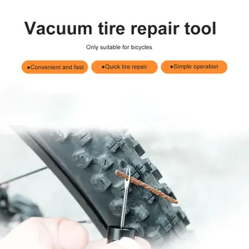 

Bicycle Tubeless Tire Repair Tool Tyre Drill Puncture for Urgent Glue Free Service Repair Optional 5 / 10PCS Rubber Stripes