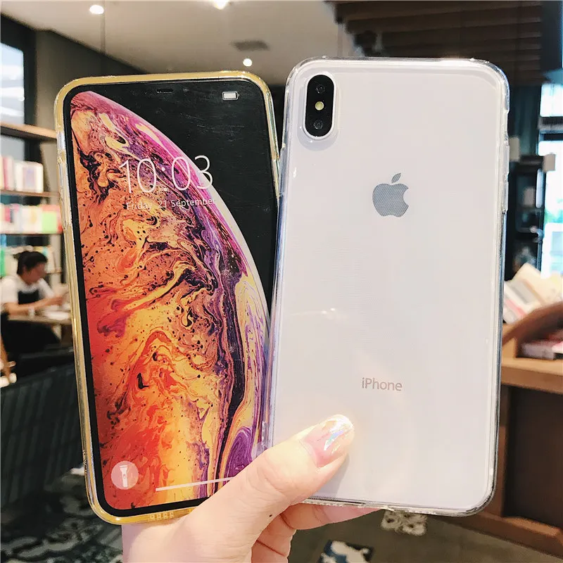 Lovebay карамельный цвет чехол для телефона для iPhone 11 Pro XR 7 8 6 6s Plus X XS Max цвет прозрачный Ультратонкий Мягкий ТПУ задний чехол s