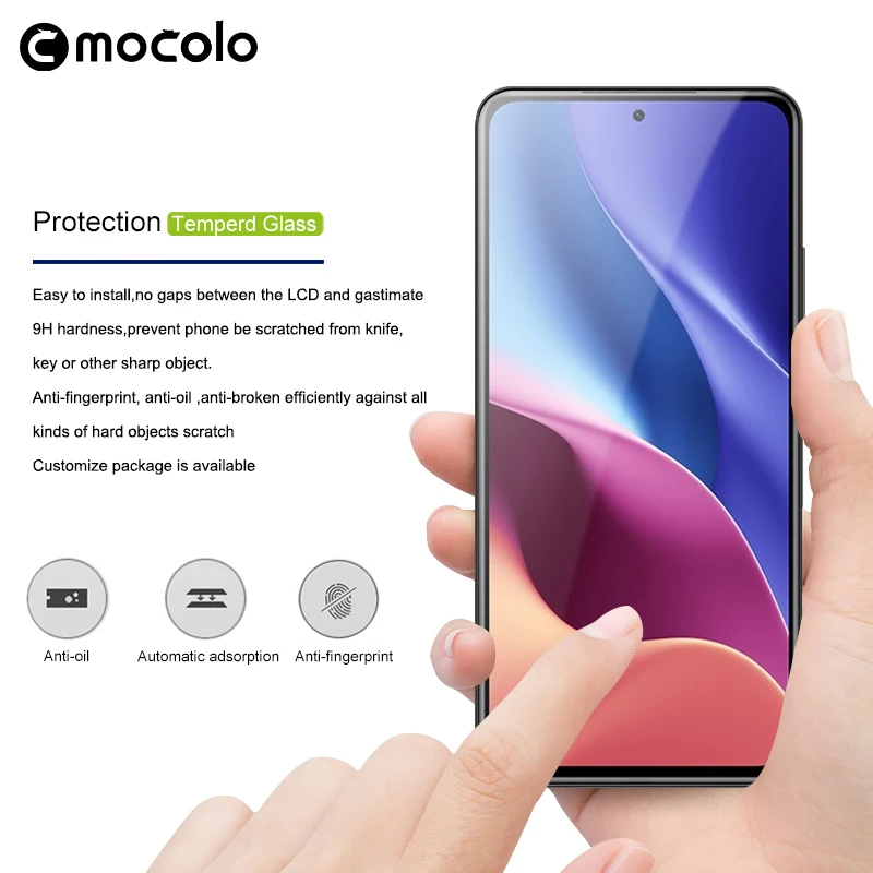Mocolo Full Screen Tempered Glass Screen Protector