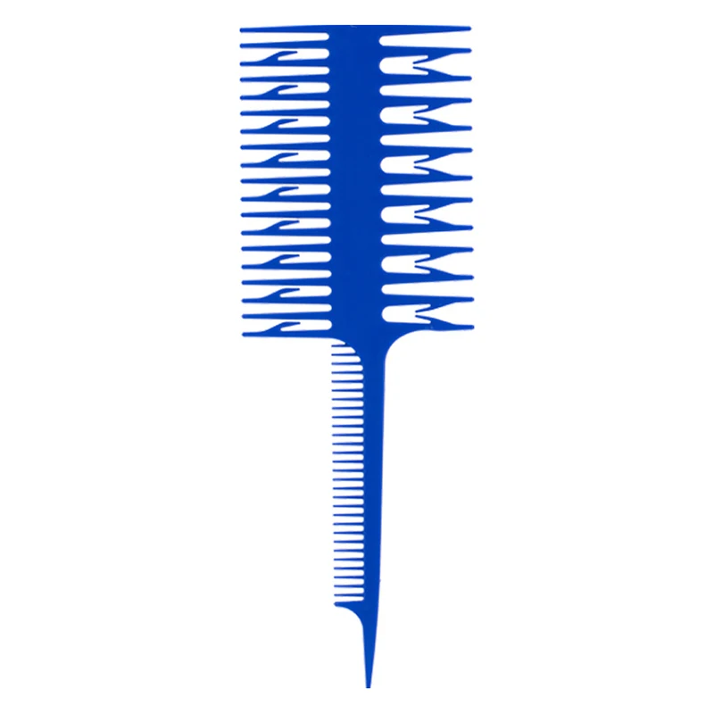 

1Pcs Women Updo Big Tooth Comb Hair Dyeing Tool Salon Professional Fish Bone Shape Comb Hair Dyeing Sectioning Highlighting Co