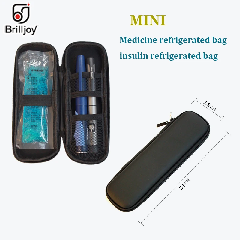 

Insulin Cooler Pen Case Portable Insulated Diabetic Insulin Travel Drug Case Freezer Box Bolsa Termica Diabetes People ice bag