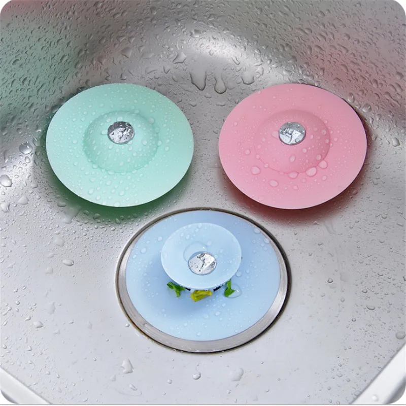 

1pcs Kitchen Accessories Kitchen Residue strainer Filter Skin Anti-clogging Filter Kitchen Tools Anti-blocking Sucker Gadgets-S
