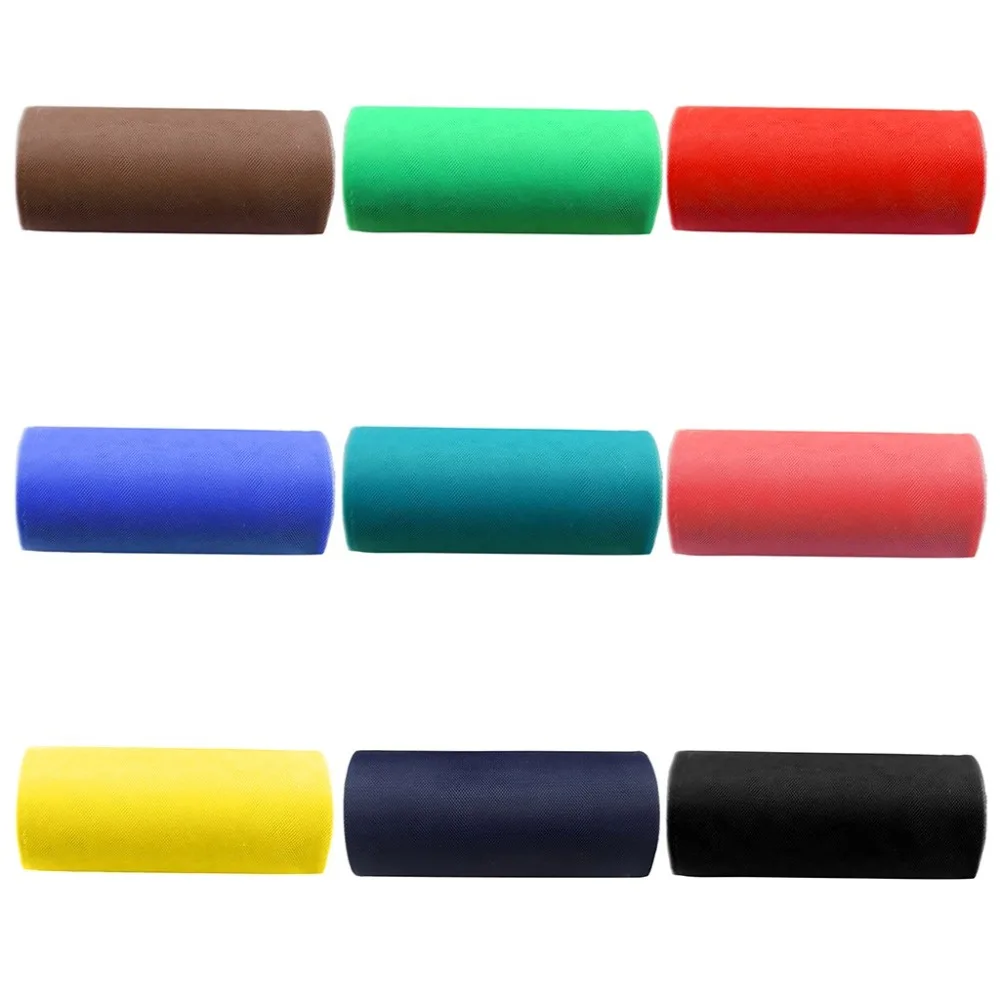 Arranged tablecloth tulle dress up wedding car tulle new multi-color table skirt tutu tulle tablecloth wedding dressing 30S16 (14)