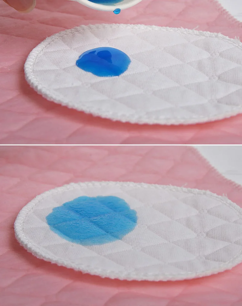 12pcs(6 pairs) 3 layers  Nursing Breast Pads Breastfeeding Pads For Mommy Ecological cotton Reusable Washable