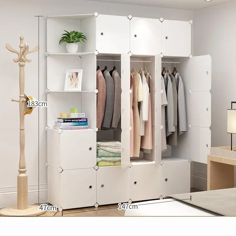 Для спальни Penderie Meuble Range Armario De Almacenamiento Armadio Guardaroba Mueble Closet Guarda Roupa шкаф для одежды - Цвет: MODEL U