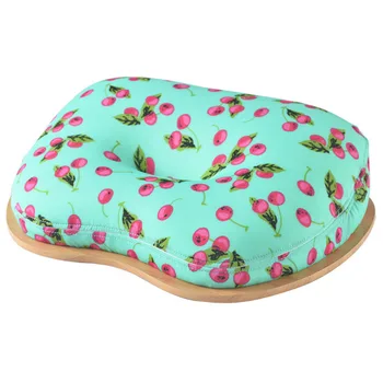 

Laptop Table Multifunction Knee Lap Desk for 14 Inch Computer Phone Flip Portable Outdoor Headrest Office Home Nap Pillow Cherry