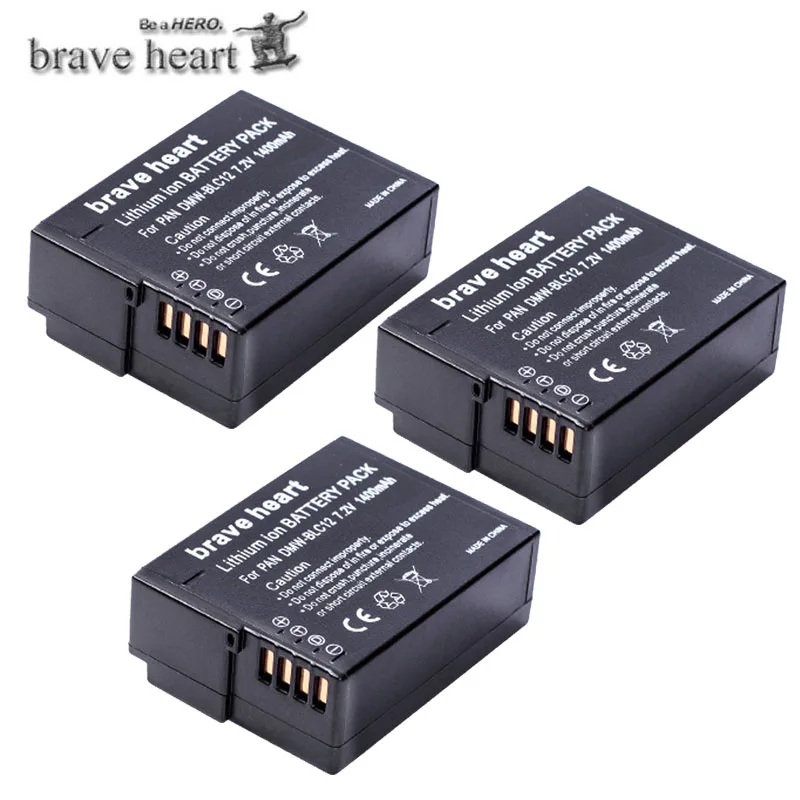 DMW BLC12 ДМВ DMWBLC12 Батарея для цифрового фотоаппарата Panasonic BLC12E BLC12PP FZ200 FZ1000 DMC G5 G6 GH2 V