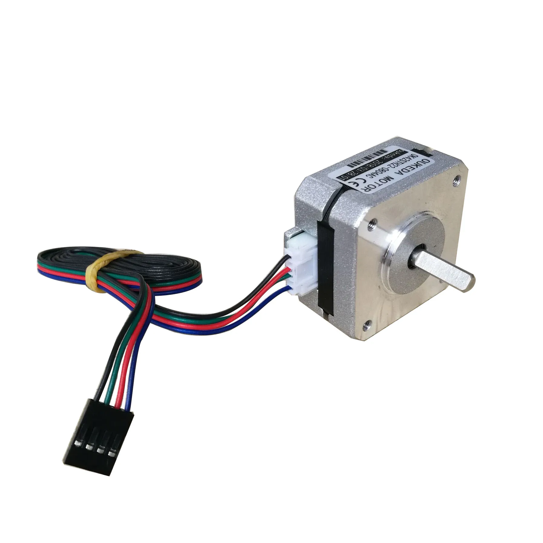 42 stepper motor, short body, ultra-thin body 22mm, 0.09Nm, 1.8 degrees, two-phase four-wire
