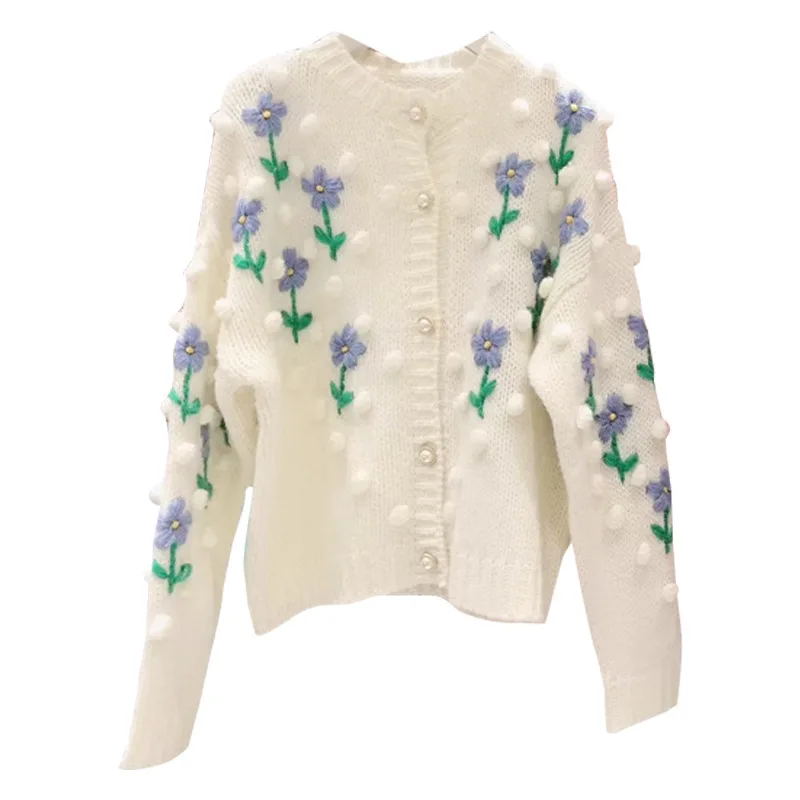 Nomikuma Korean Floral Hand-embroidered Ball