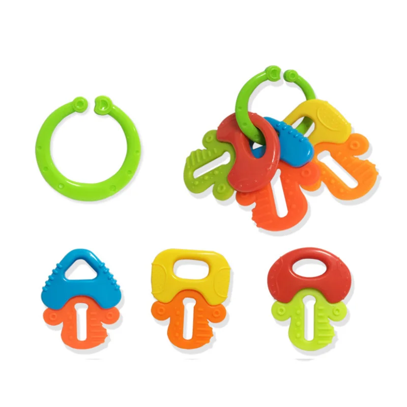 Rattle Teether Toys For Babies Educational Baby Games Rattle Toys Teether For Teeth Newborns Baby Rattles Toys 0 12 Months