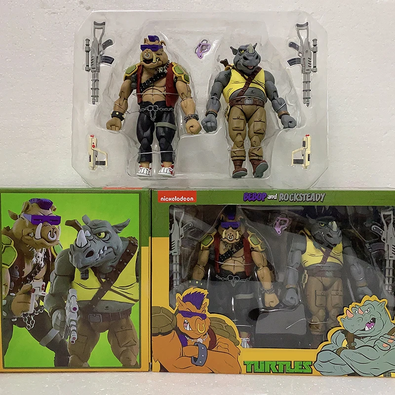 Фигурка Черепахи Bebop Rocksteady Донателло кьюна аниме шредер Микеланджело фигурка