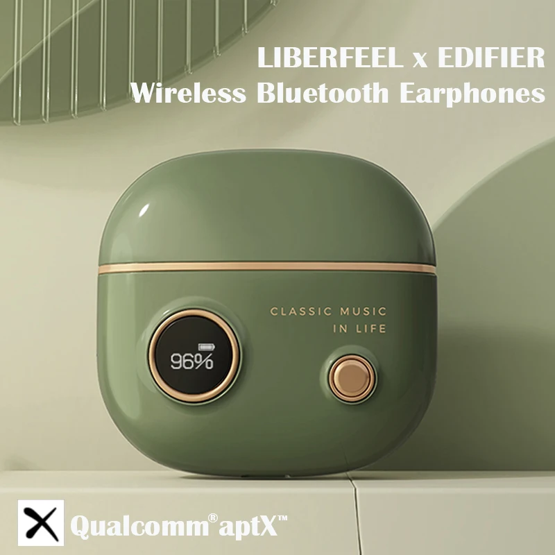 Беспроводные Bluetooth-наушники LIBERFEEL x EDIFIER Винтажный дизайн классическая музыка в