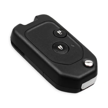 KEYYOU pulsanti 2/3/4 custodia a conchiglia per chiave a distanza per auto modificata per Honda Accord Civic 2006-2011 CRV 2018 Pilot fit con pulsantiera - KEYYOU pulsanti 2 3 4 custodia a conchiglia per chiave a distanza per auto modificata