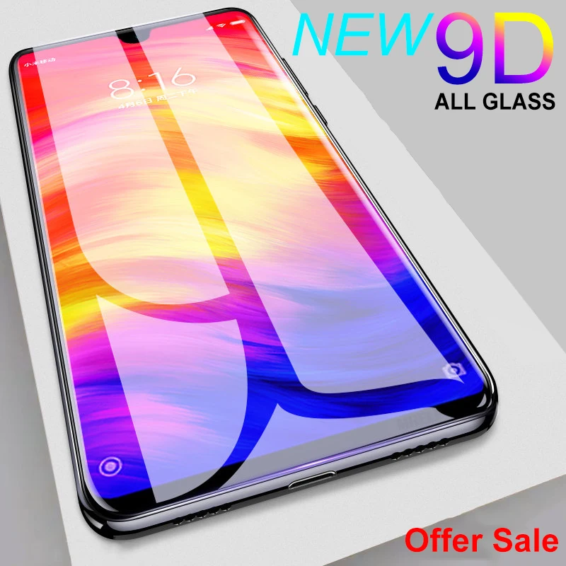 

9D Protective Glass on the For Xiaomi Redmi 7 7A Note 7 5 5A 6 Pro Tempered Screen Protector Glass Redmi 5 Plus 6 Pro 5A 6A Film